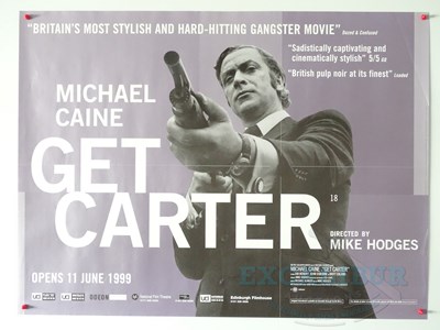 Lot 424 - GET CARTER (2000 rerelease) - A UK quad film...