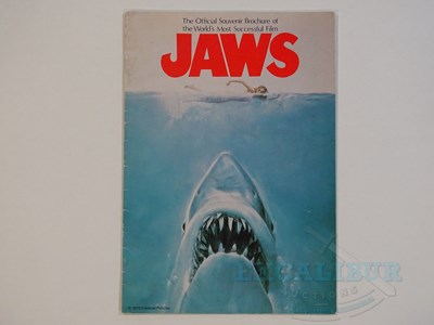 Lot 425 - JAWS (1975) - A film brochure (1 in lot)