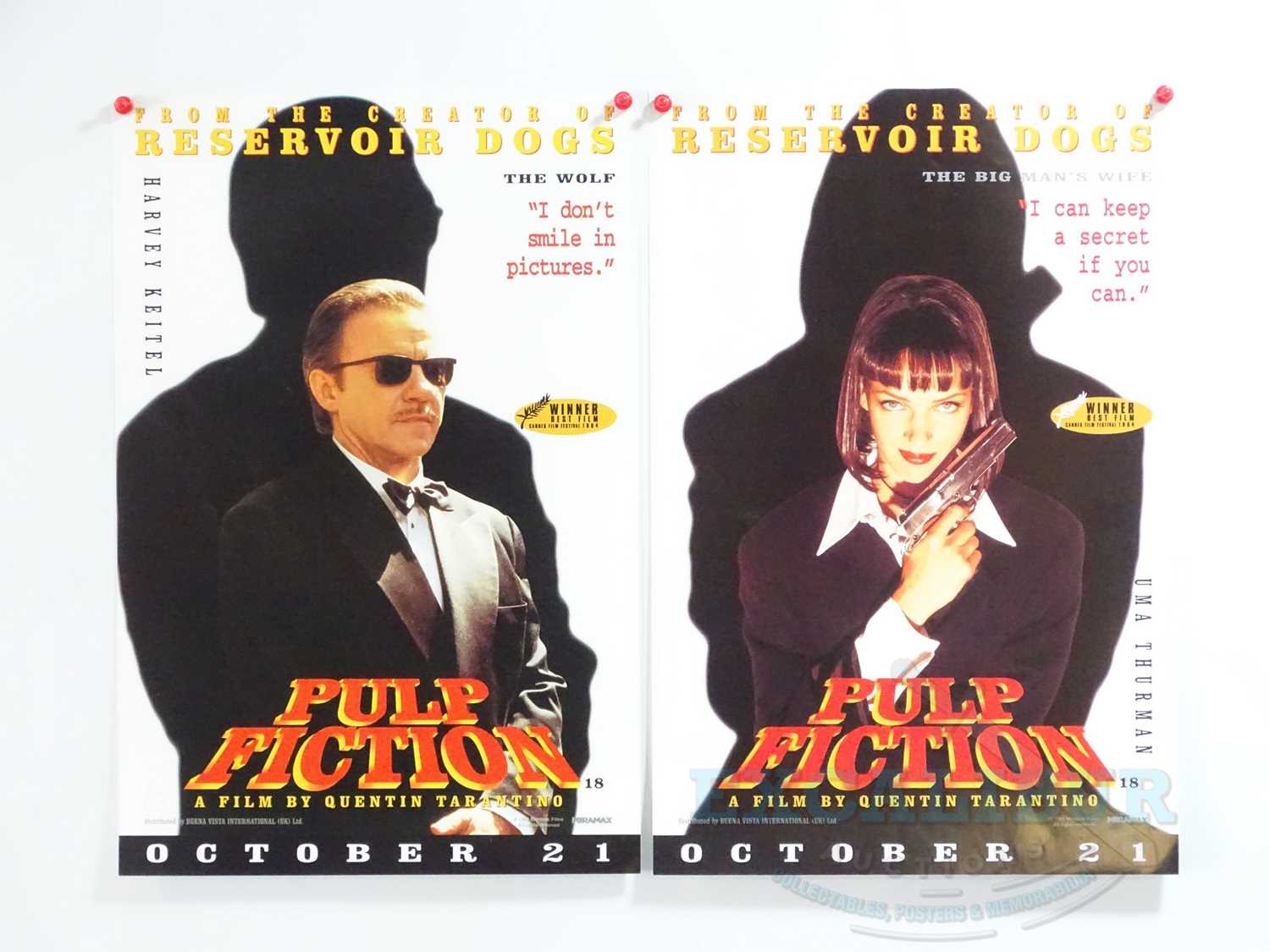 Lot 430 - PULP FICTION (1994) - A group of 4 character...