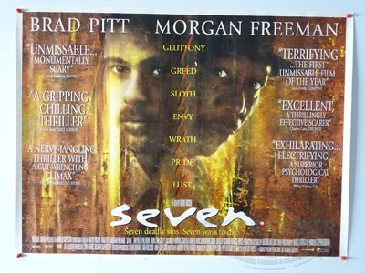 Lot 434 - SEVEN (1995) - A UK quad film poster - rolled...