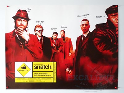 Lot 436 - SNATCH (2000) - A UK quad film poster - rolled...