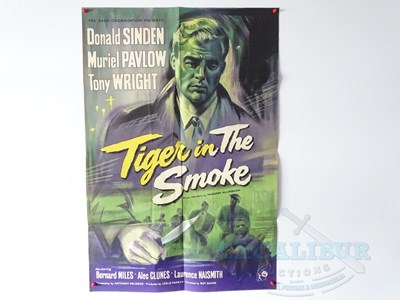 Lot 443 - TIGER IN THE SMOKE (1956) - A UK one sheet...