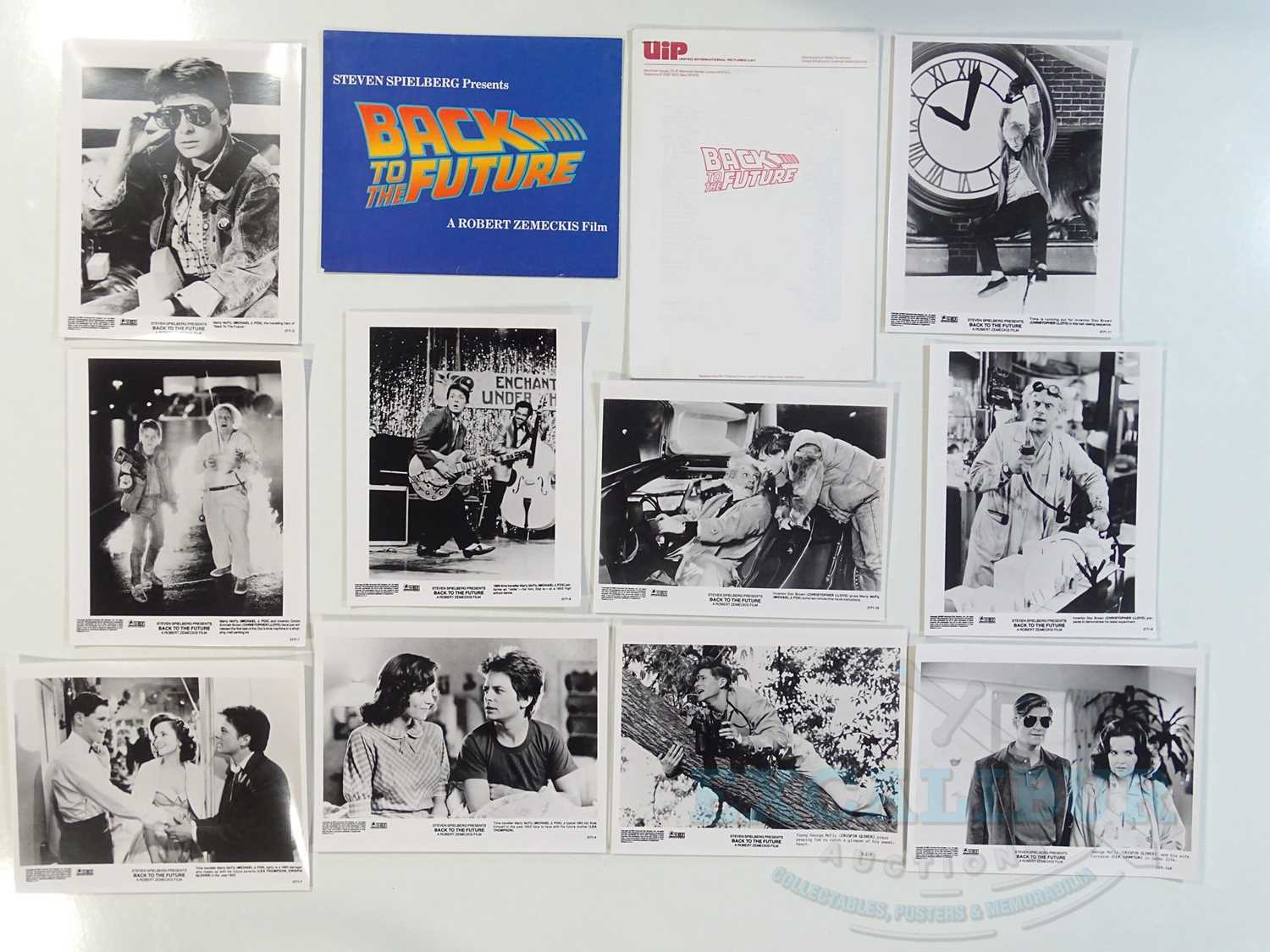 Lot 45 - BACK TO THE FUTURE (1985) - A press kit...