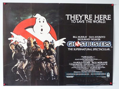 Lot 48 - GHOSTBUSTERS - A pair of UK quad film posters...