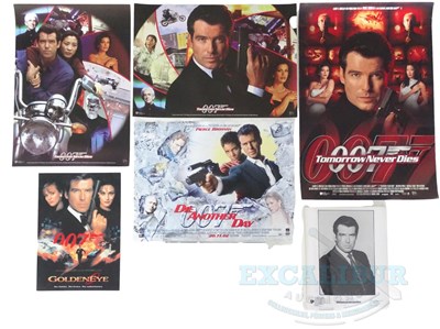 Lot 483 - A group of JAMES BOND memorabilia items...