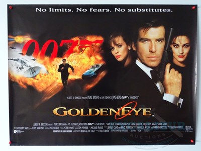 Lot 484 - JAMES BOND: GOLDENEYE (1996) - A UK quad film...