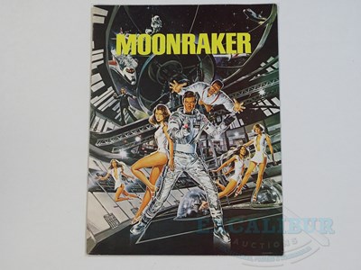 Lot 497 - JAMES BOND : MOONRAKER (1979) - A UK quad film...