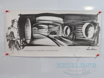 Lot 500 - A print of an original KEN ADAM set design...
