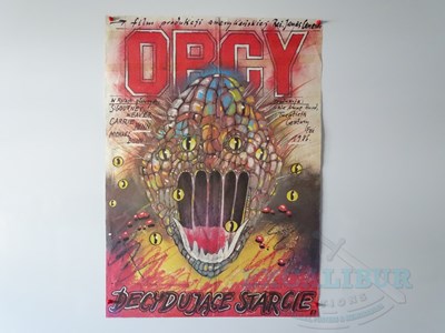 Lot 63 - ALIENS (1986) - A Polish one sheet featuring...
