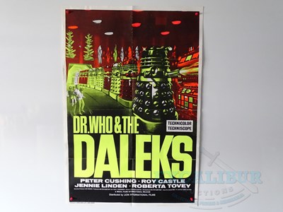 Lot 72 - DR WHO AND THE DALEKS (1965) - A later release...