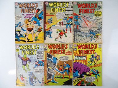 Lot 376 - WORLDS FINEST #102, 105, 115, 116, 121, 123 -...