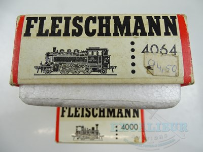 Lot 111 - A pair of FLEISCHMANN HO gauge German Outline...