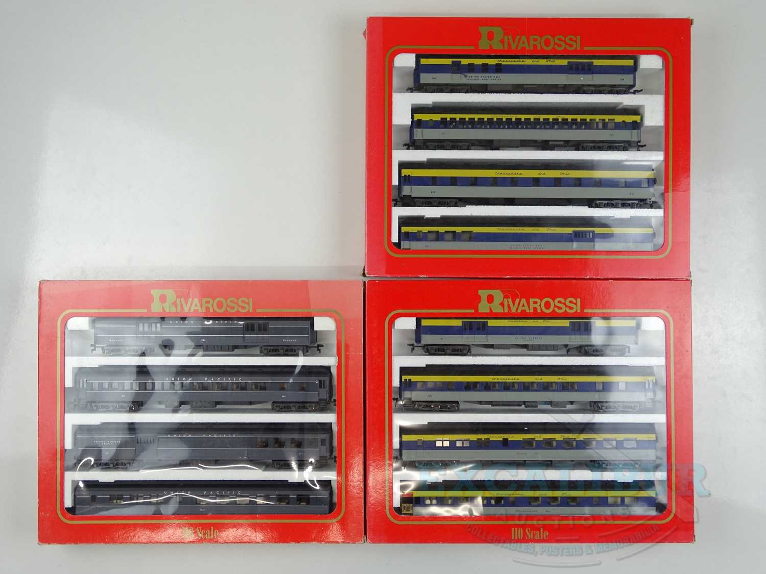 Lot 116 - A group of RIVAROSSI HO gauge American Outline...