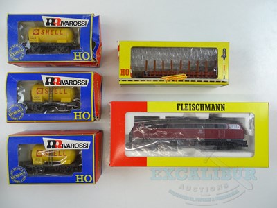 Lot 124 - A FLEISCHMANN German Outline diesel locomotive...