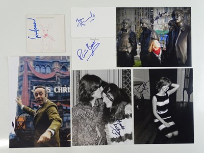 Lot 105 - THE BEATLES - A selection of signed cards and...