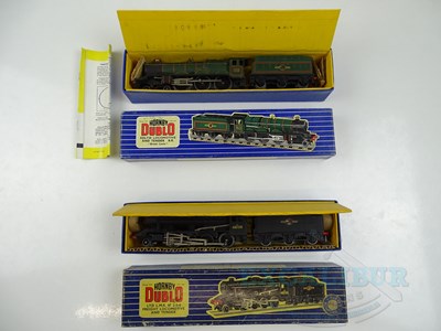 Lot 155 - A pair of boxed HORNBY DUBLO OO gauge 3-rail...