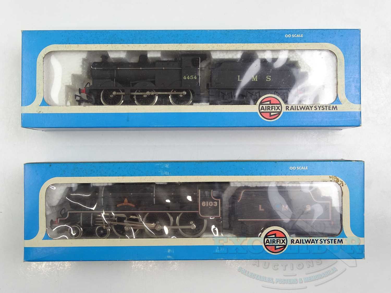 Lot 178 - A pair of AIRFIX OO gauge steam locomotives...