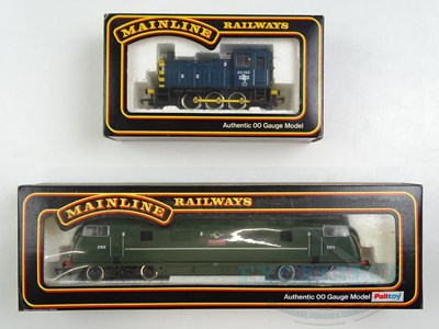 Lot 180 - A pair of MAINLINE OO gauge diesel locomotives...