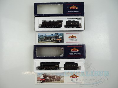 Lot 186 - A pair of BACHMANN OO gauge LNER steam...