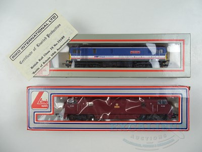 Lot 189 - A pair of LIMA OO gauge diesel locos...