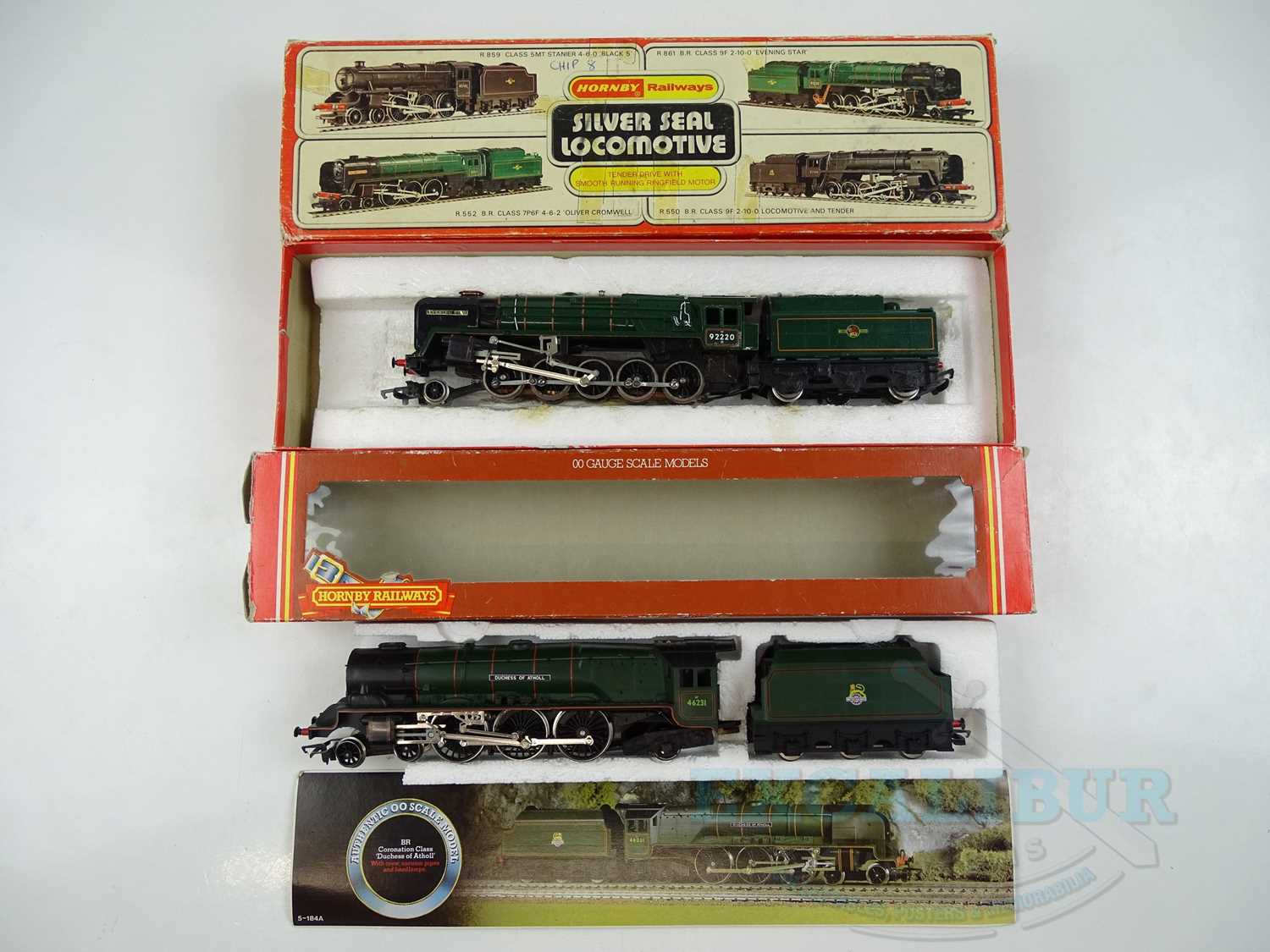 Lot 191 - A pair of HORNBY OO gauge steam locos