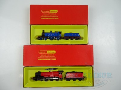 Lot 192 - A pair of HORNBY OO gauge steam locomotives...