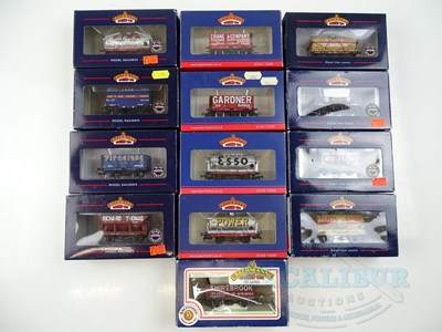 Lot 198 - A group of BACHMANN OO gauge mixed wagons in...