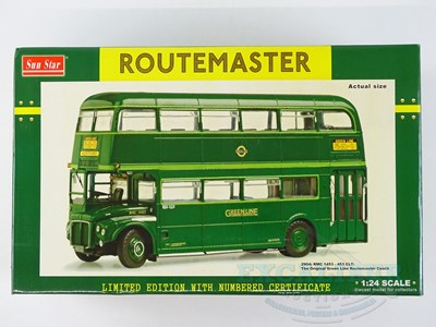 Lot 21 - A SUNSTAR 1:24 scale 2904 Routemaster bus...
