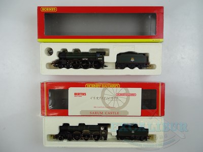 Lot 219 - A pair of HORNBY OO gauge BR steam locomotives...