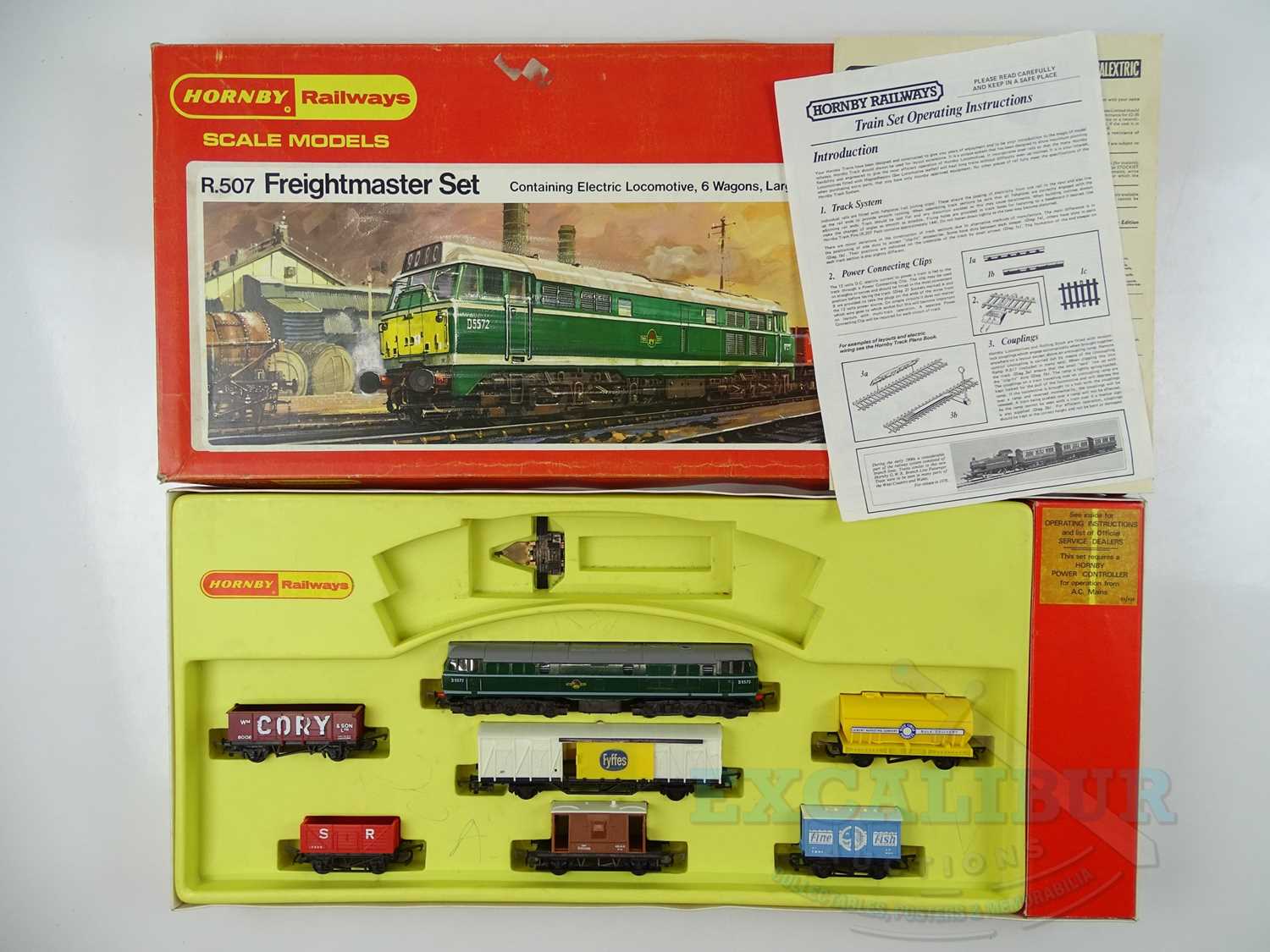 Hornby freightmaster train store set