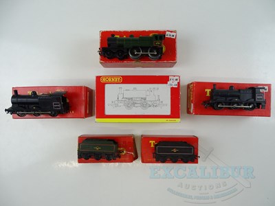 Lot 271 - A group of TRI-ANG and HORNBY OO gauge steam...