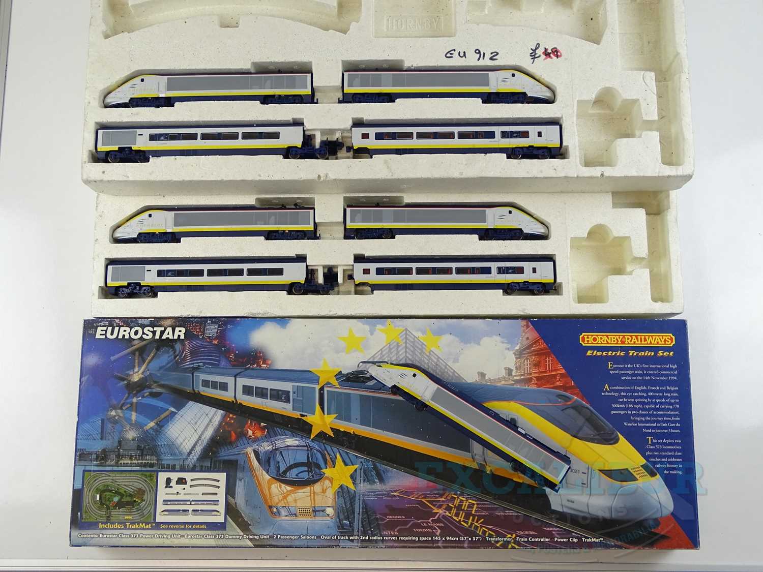 Hornby best sale eurostar set