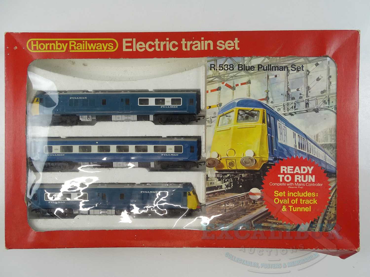 Lot 282 - A HORNBY OO gauge R538 'Blue Pullman' train...