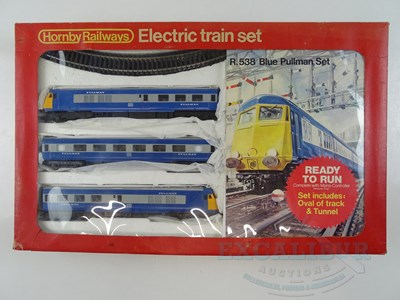 Lot 283 - A HORNBY OO gauge R538 'Blue Pullman' train...