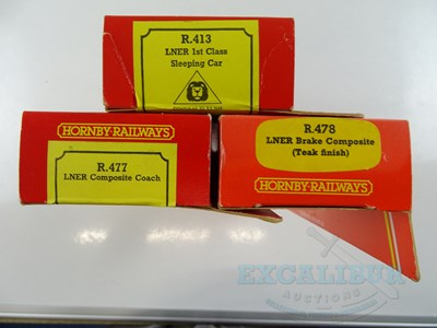 Lot 309 - A group of HORNBY OO gauge passenger coaches...