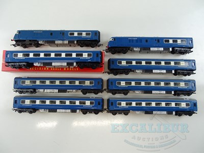 Lot 312 - A group of TRI-ANG OO gauge Blue Pullman...