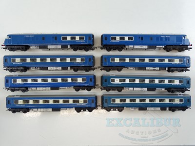 Lot 320 - A group of TRI-ANG OO gauge Blue Pullman...