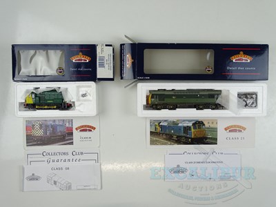 Lot 331 - A pair of BACHMANN OO gauge diesel locomotives...