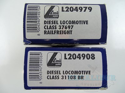 Lot 332 - A pair of LIMA OO gauge diesel locos...