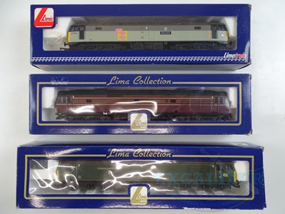 Lot 341 - A group of LIMA OO gauge diesel locos...