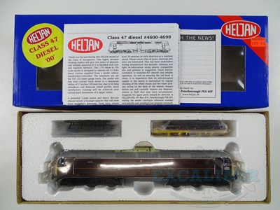 Lot 344 - A HELJAN OO gauge 4660 Class 47 diesel...