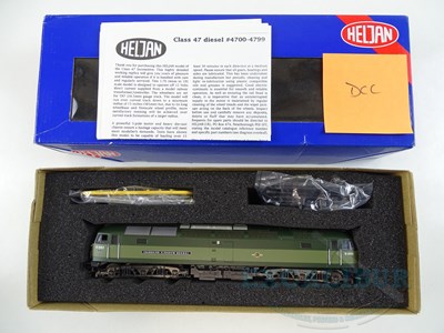 Lot 345 - A HELJAN OO gauge 4701 Class 47 diesel...