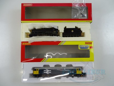 Lot 371 - A pair of HORNBY OO gauge locomotives...