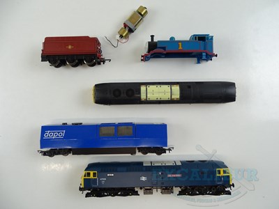 Lot 374 - A mixed group of OO gauge locomotives, bodies,...