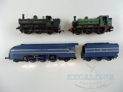 Lot 377 - A group of unboxed OO gauge steam locomotives...