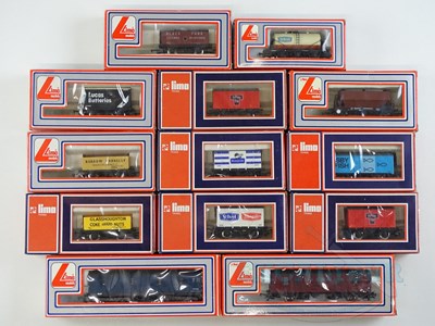 Lot 403 - A group of LIMA OO gauge wagons in various...