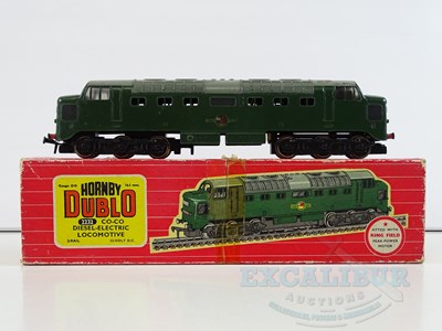 Lot 404 - A HORNBY DUBLO 2232 OO gauge 2-rail Deltic...