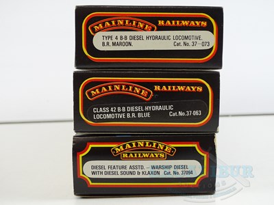 Lot 419 - A group of MAINLINE OO gauge Warship Class...