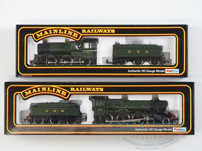 Lot 420 - A pair of MAINLINE OO gauge GWR steam...