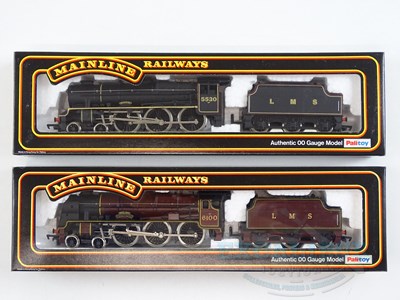 Lot 424 - A pair of OO gauge MAINLINE LMS steam locos...